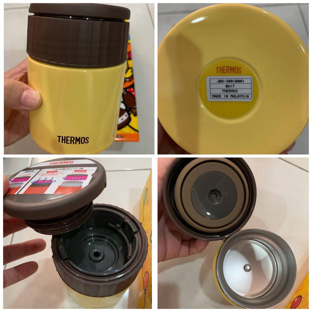 Thermos Food Jar & Duck Straw Bottle, Babies & Kids, Nursing & Feeding