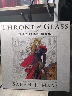 Throne of Glass Colouring Book