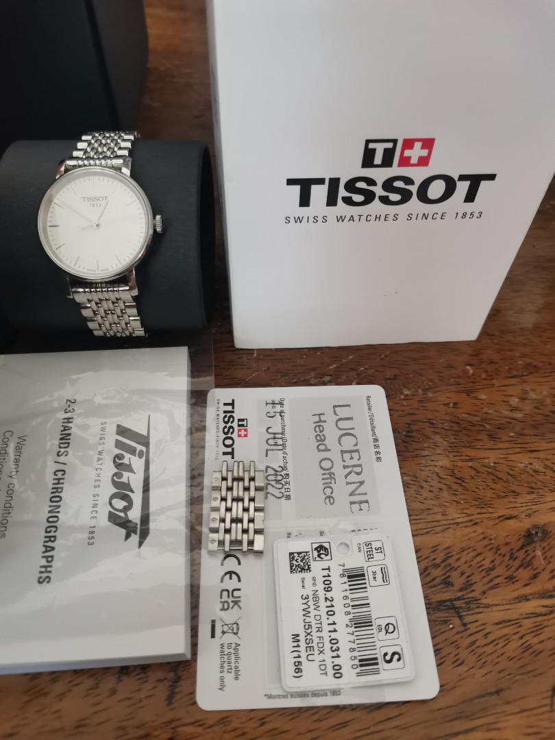 Tissot 1853, Luxury, Watches on Carousell