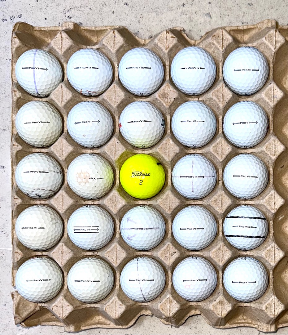 40 Titleist Golf Balls. Pro V, Sports Equipment, Other Sports Equipment