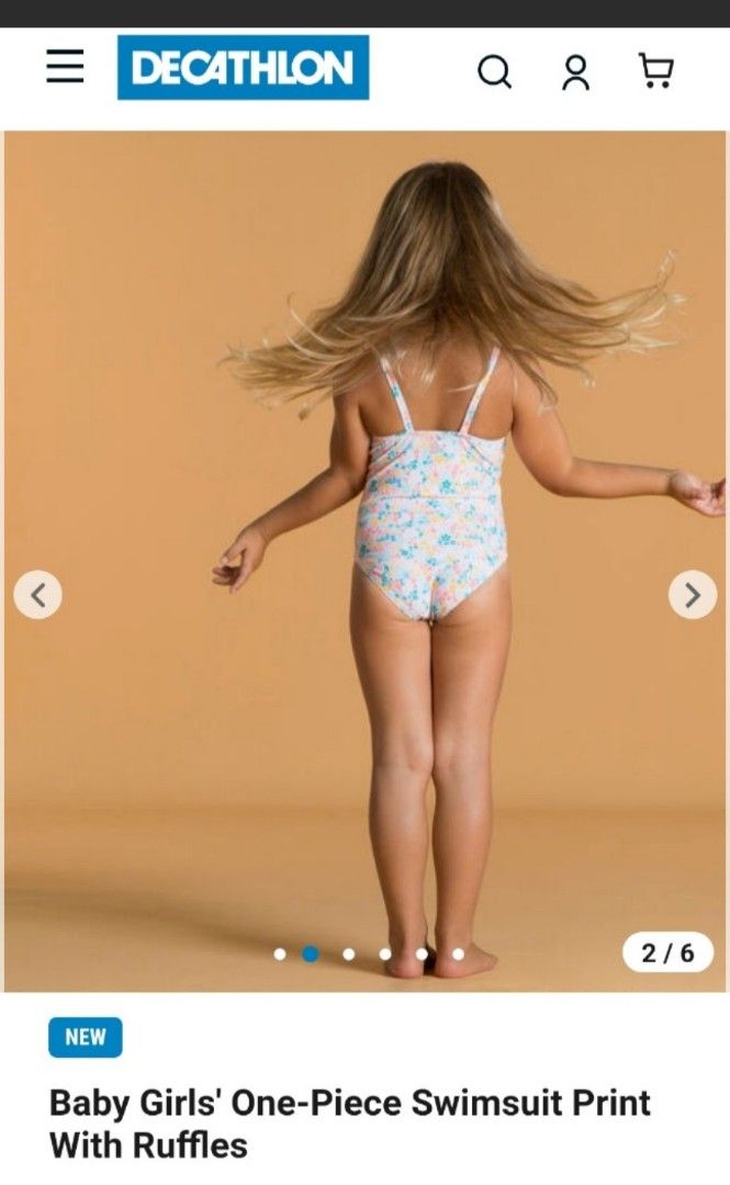 Decathlon children's swimwear top