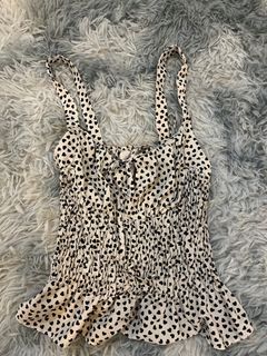Topshop cami peplum