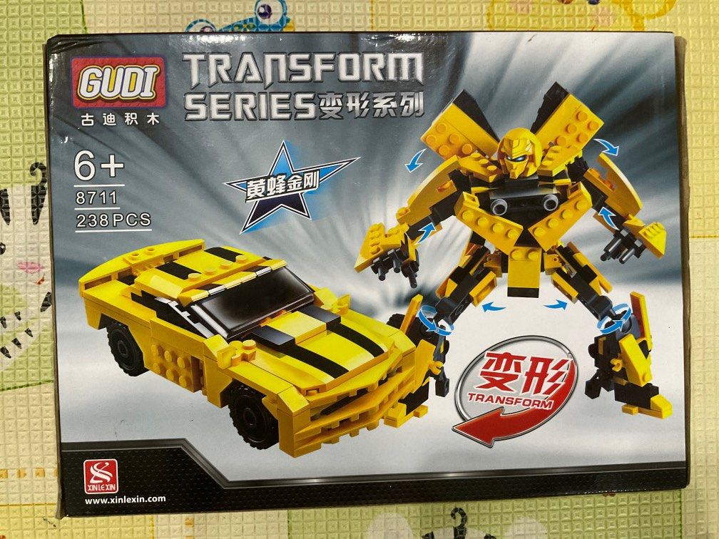 Transformer brick set, Hobbies & Toys, Toys & Games on Carousell