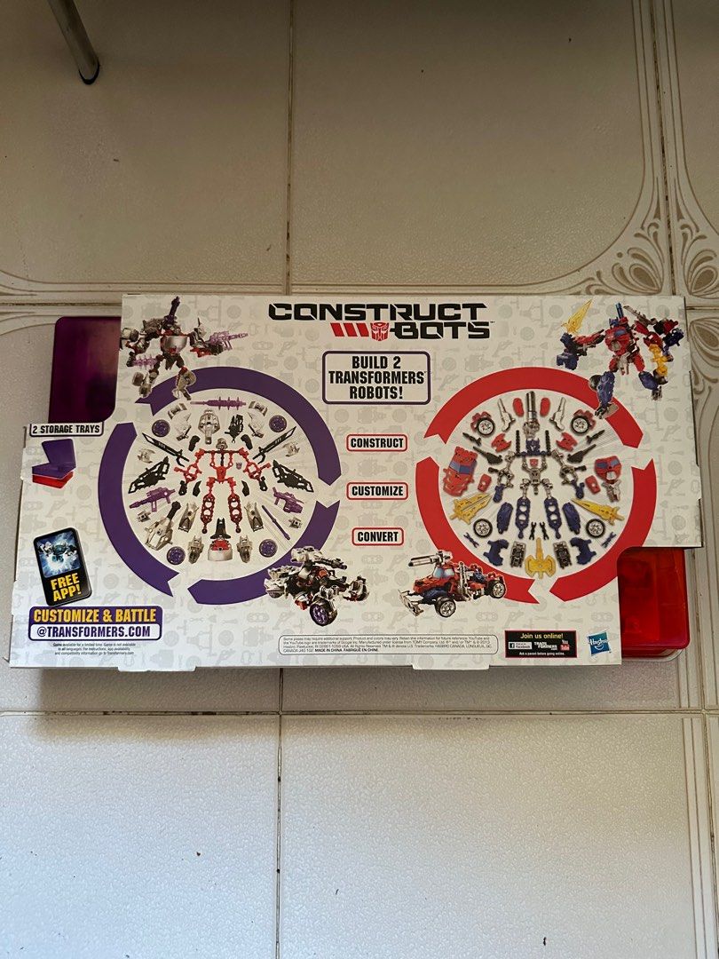 transformers construct bots - Optimus prime and megatron, Hobbies ...