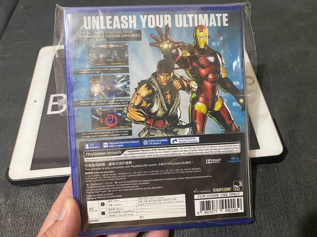 ULTIMATE MARVEL VS Capcom 3 Sony Playstation 4 complet très bonne ULTIMATE MARVEL VS Capcom 3 Sony Playstation 4 complet très bonne