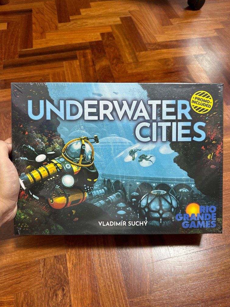 Underwater cities Board Game BNIS, Hobbies & Toys, Toys & Games on