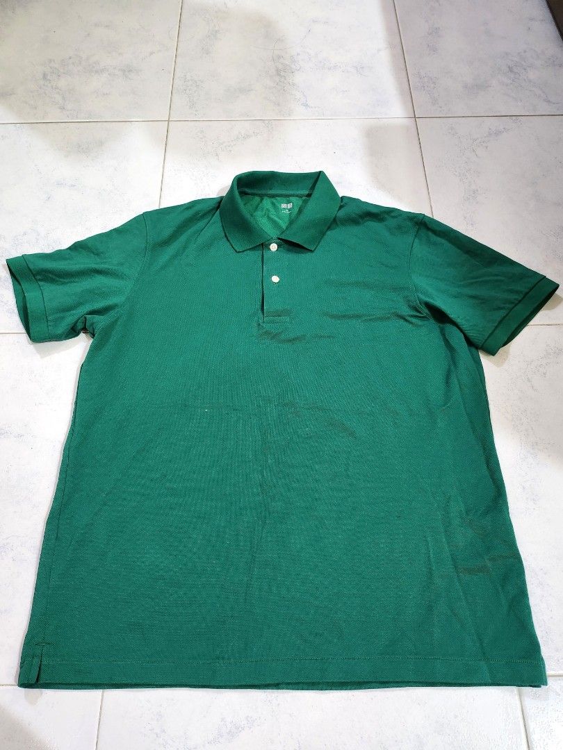 UNIQLO  Engineered Garments EG Polo Shirt Olive Green Used Size L  eBay