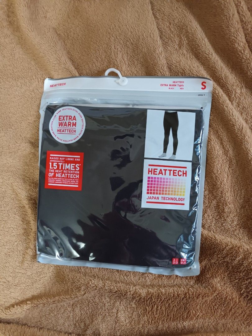 Uniqlo heattech extra warm leggings for men 00590, Men's Fashion