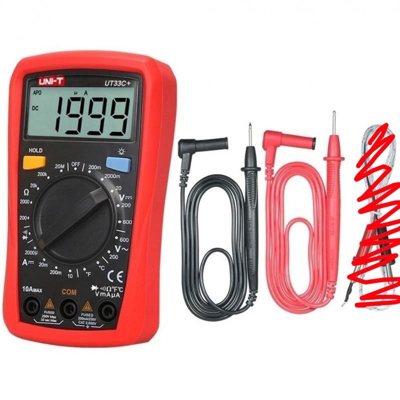 UNIT UT33C Multimeter, Furniture & Home Living, Home Improvement