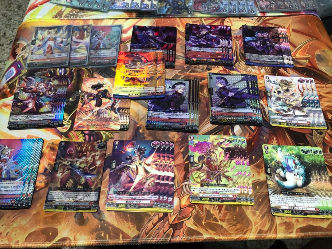 WTT/WTS Vanguard overdress tamayura full built deck, Hobbies & Toys