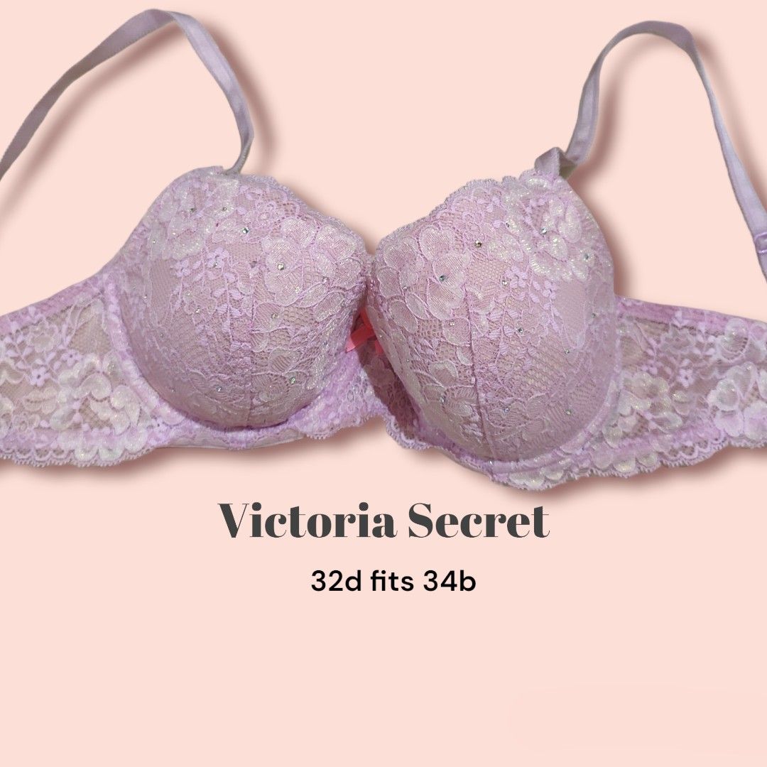 Victoria Secret Light Pink Bra 34DDD, Women's Fashion, New Undergarments &  Loungewear on Carousell
