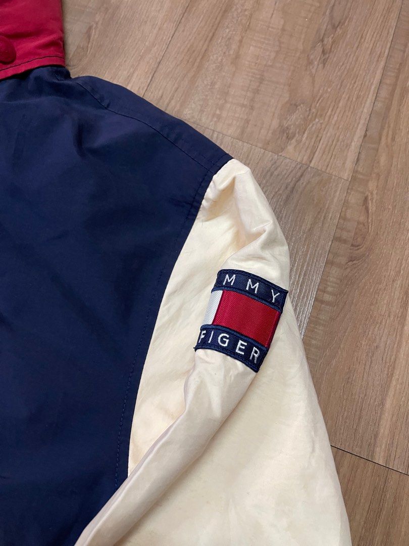 Vintage 90 s Tommy Hilfiger color block Sailing Jacket Men s