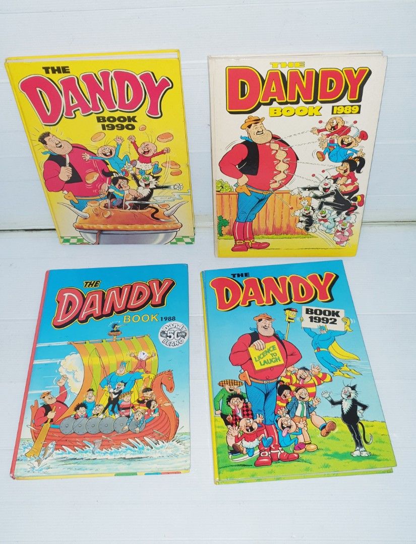vintage Dandy hard cover comic books, Hobbies & Toys, Books & Magazines ...
