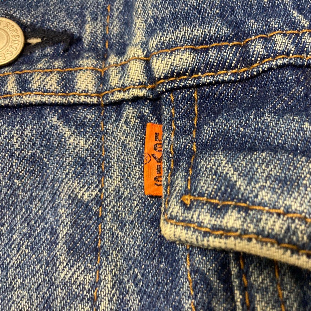 Orange tab sales levis jacket