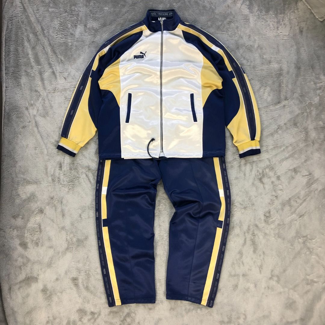 Vintage Puma Track Suit Size 6253 55 Men s Fashion Bottoms