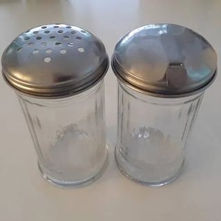 Vintage Tall Ribbed Shakers