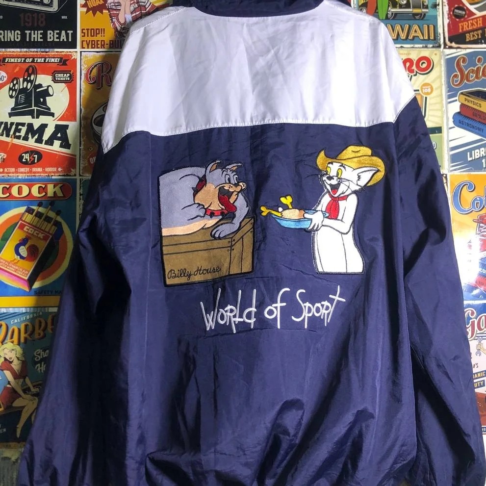 Vintage Windbreaker Tom & Jerry on Carousell