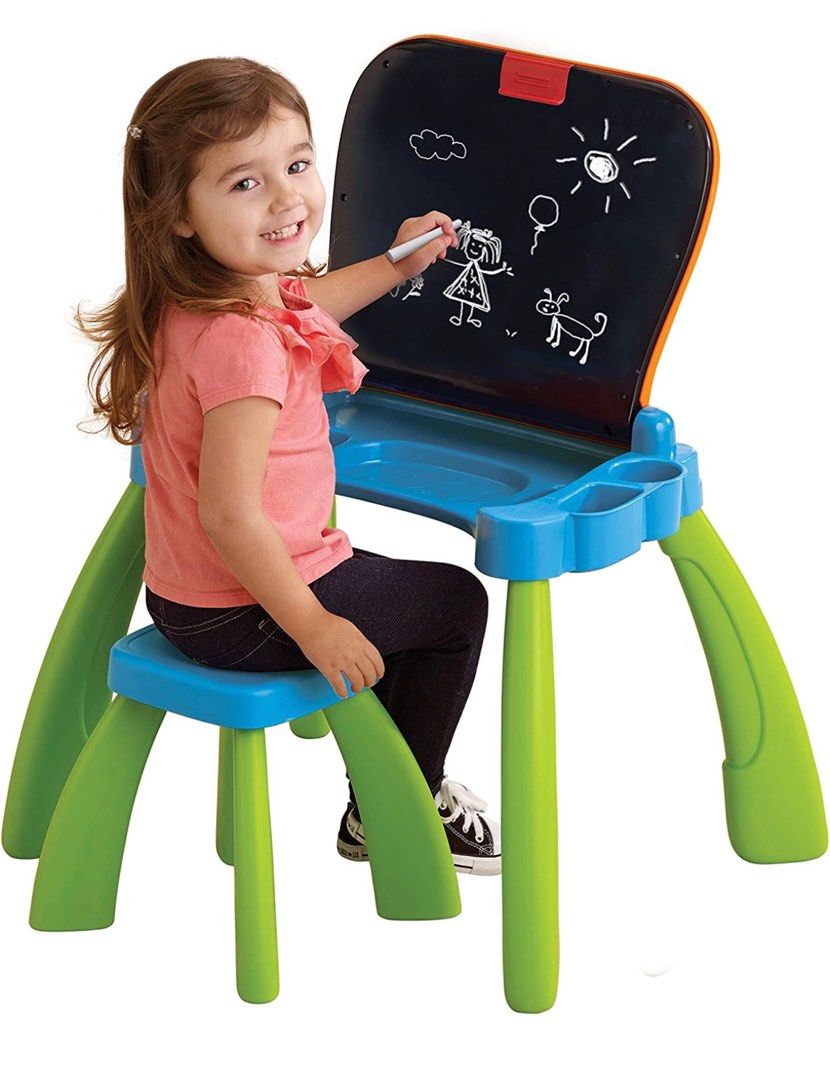 Vtech Desk Learning 3 in 1 include 9 touch interactive pages and