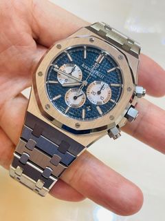 Want to sell or trade audemars piguet royal oak ap 26331st steel blue chrono