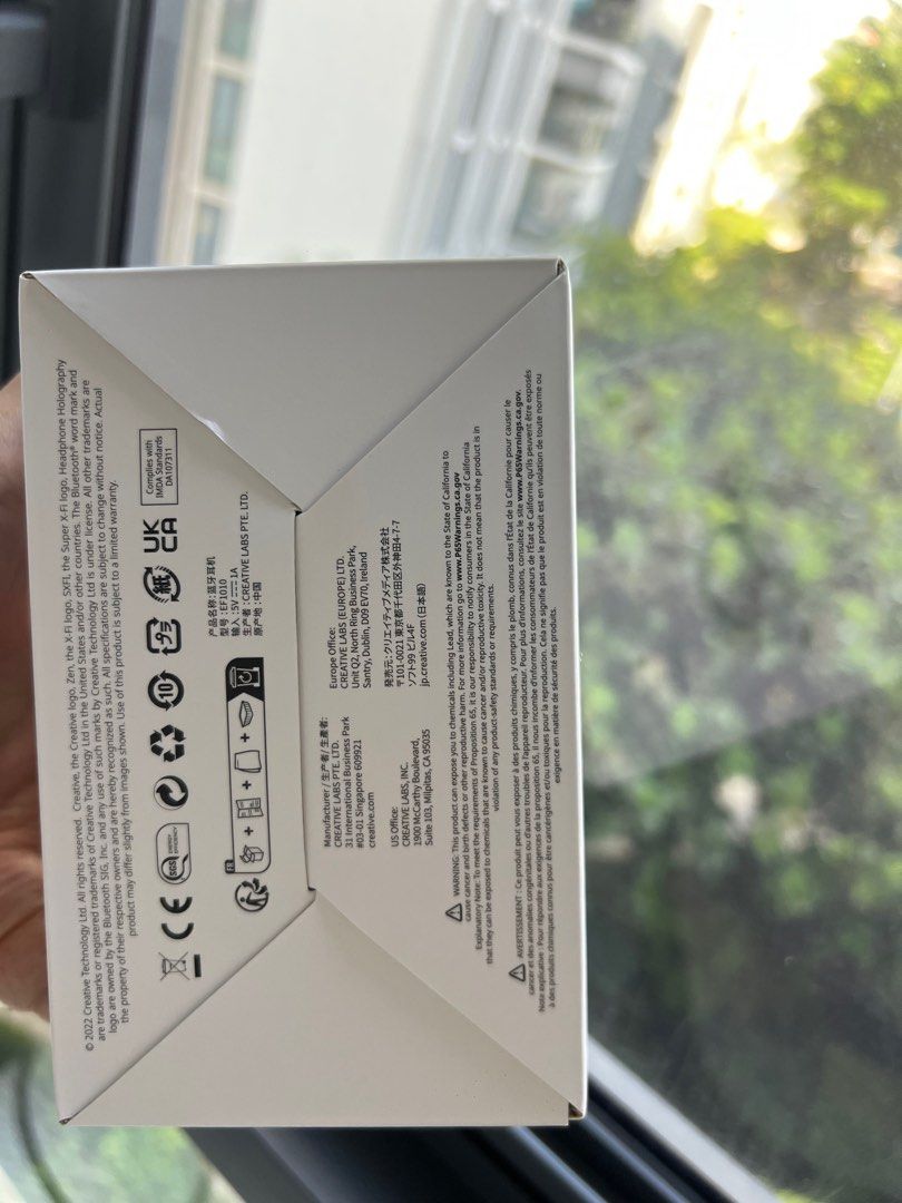 Wireless Headphone ANC Zen Hybrid Creative (Active Noise Cancellation