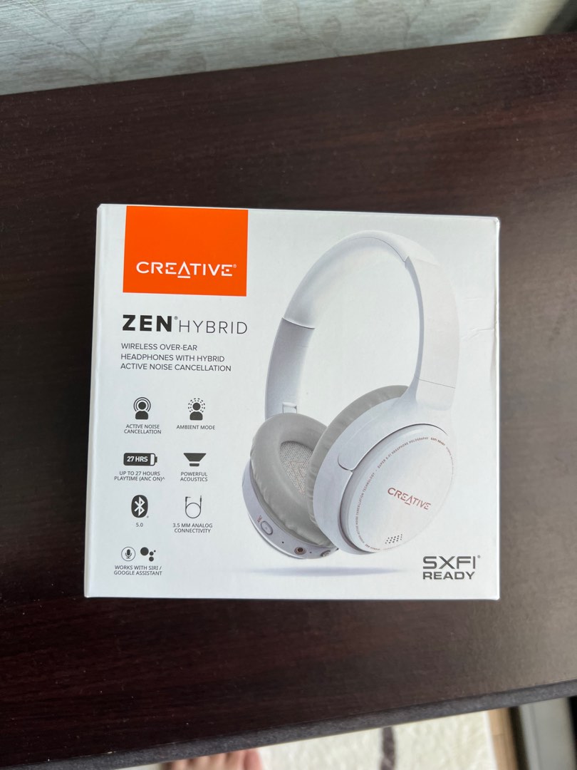 Wireless Headphone ANC Zen Hybrid Creative (Active Noise Cancellation