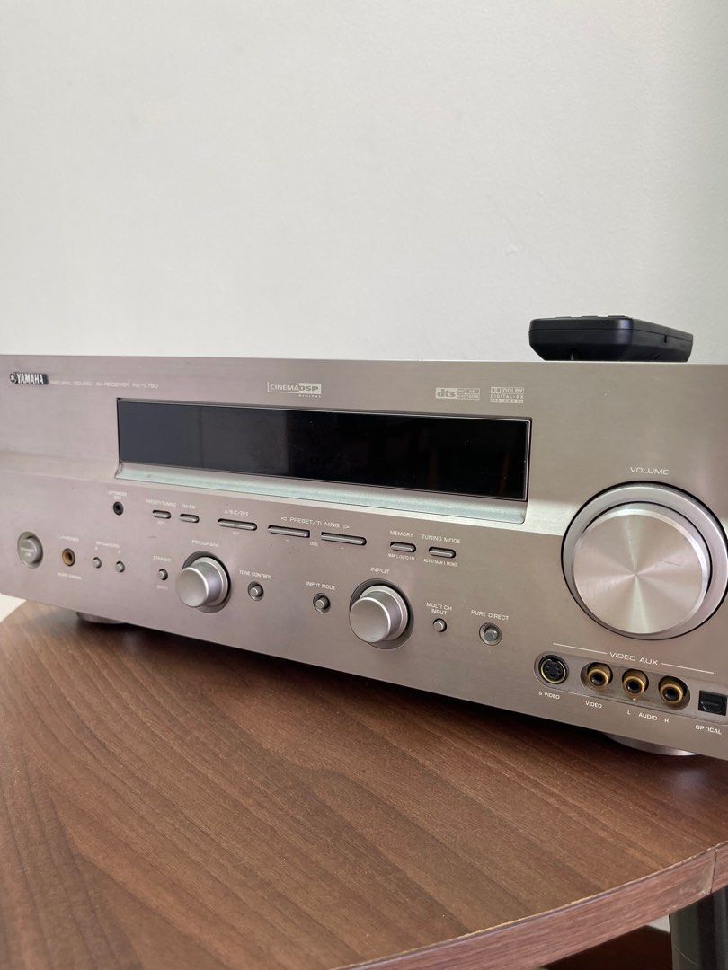Yamaha Amplifier RXV750 with Original Remote Control, Audio, Soundbars
