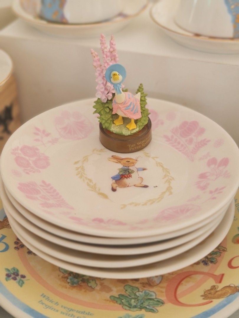 YAMAKA PETER RABBIT COLLECTION (Category: Dinnerware & Cutlery) located in Rizal. Submitted by missytin (Listing ID 1221351570, Image 1). Description: SALE!!!! set of 5 collector's item.