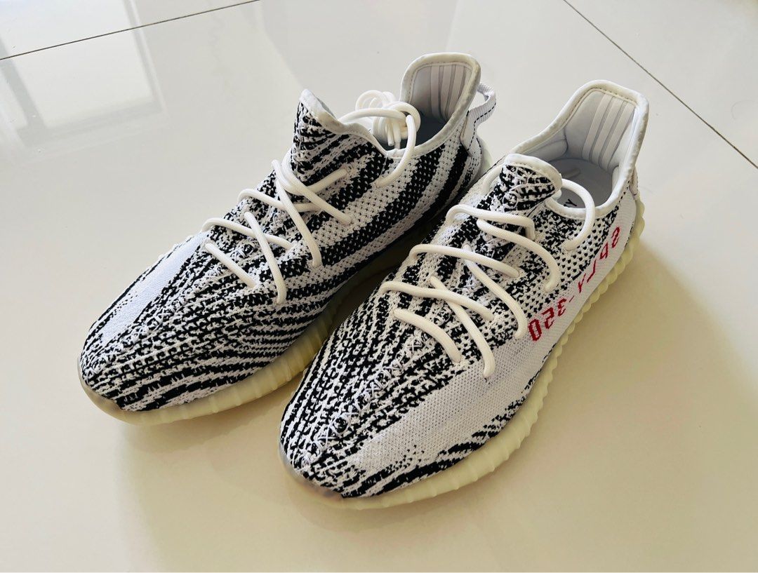 Yeezy zebra clearance 46