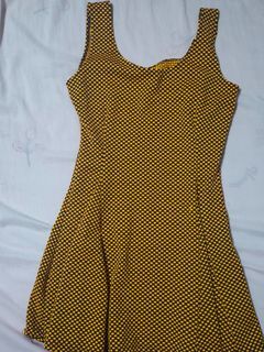 Yellow Sexy or Mini Dress
