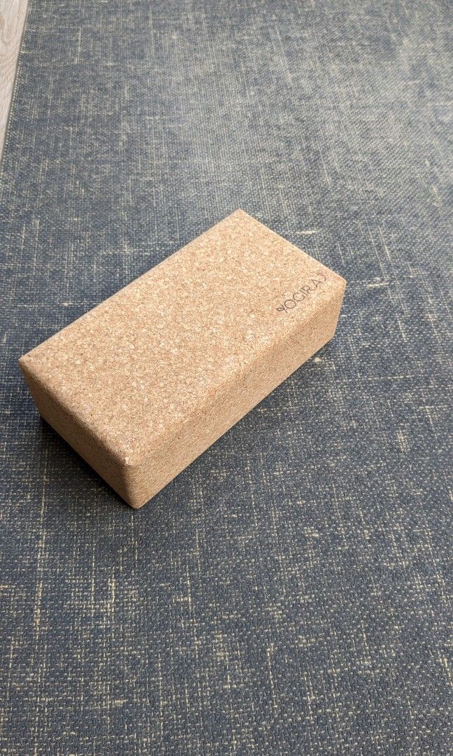 Yoga Block Cork sustainable material, Sports Equipment, Exercise