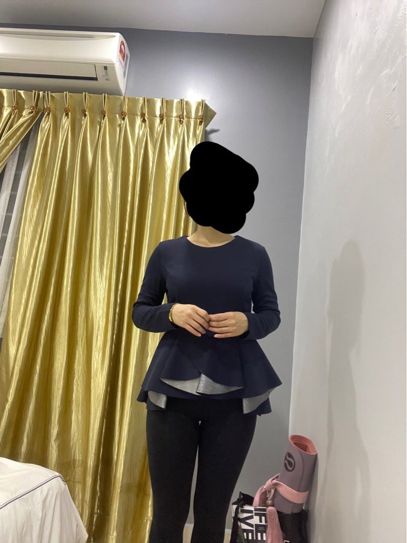 Zalia peplum top online