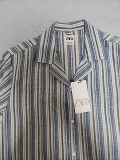 ZARA Blue short sleeve shirt