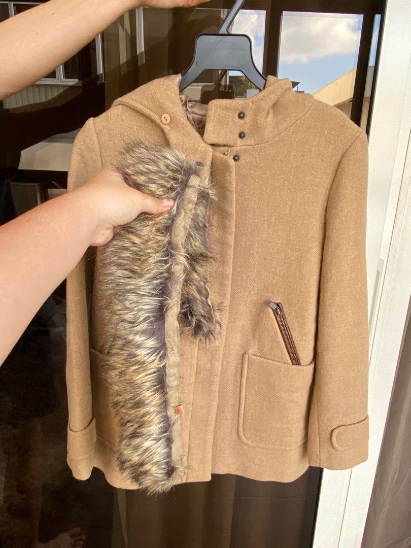 Girls wool coat best sale