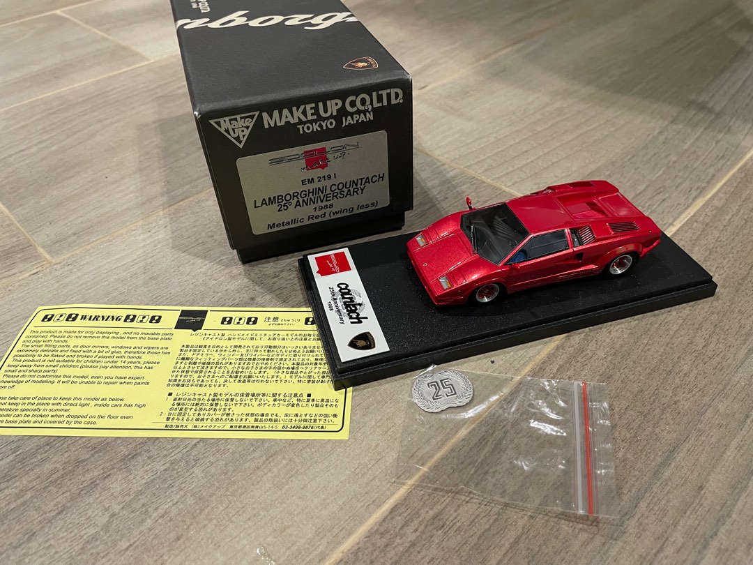 1/43 Make Up アイドロン Lamborghini Countach 25Anniversary