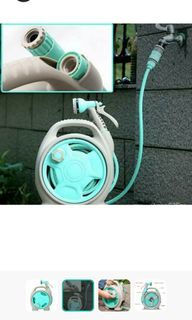 15m garden hose kit expandalble water hose pipe watering spray gun set car