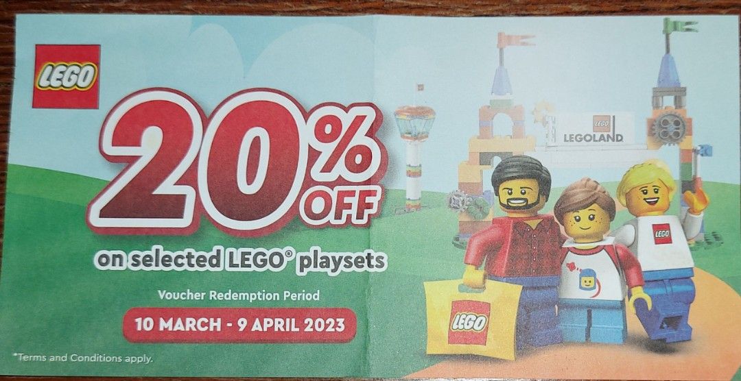 Lego voucher store