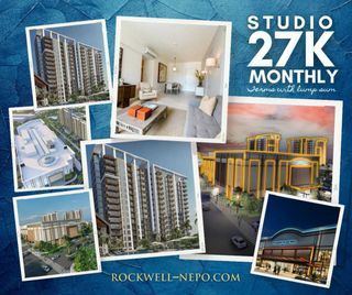 27k monthly Rockwell luxury condo! Angeles City, near Clark Global, Airport, Pampanga condo for sale nr San Fernando