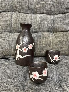 梅花青酒瓶ㄧ壺2杯