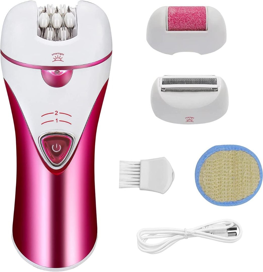 3in1 epilator for women, wet and dry, attachment for armpits and