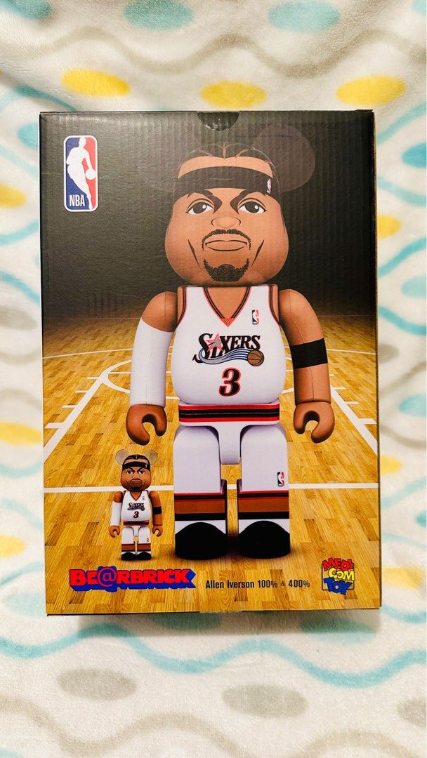 おもちゃ BE@RBRICK Allen Iverson 100％ ＆ 400％