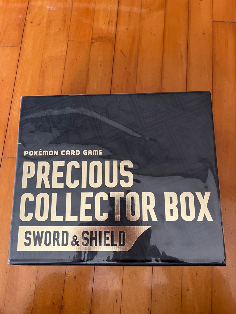 現貨全新未開封日版ptcg pokemon precious collector box 黑盒 現貨全新未開封日版ptcg pokemon precious collector box 黑盒