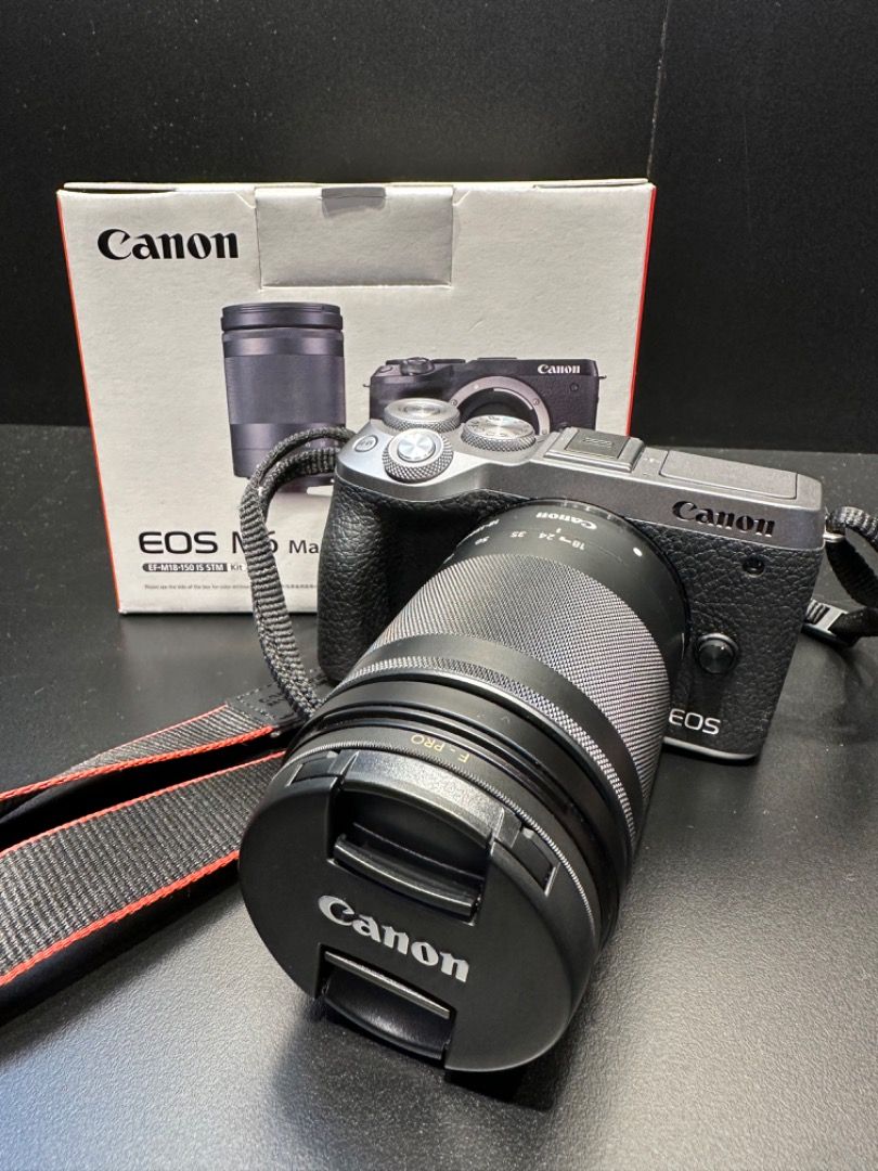 全套Canon EOS M6 Mark II (EF-M18-150), 攝影器材, 相機- Carousell