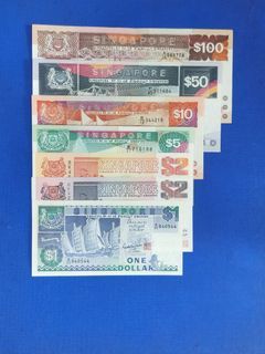 🚢 set $1-100 all notes is AU-UNC original condition paper as photo show