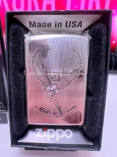 🔥 ZIPPO 🔥2022年 日版 《生化危機 2 重製版》復仇女神LOGO 聯名紀念版  鍍銀打火機