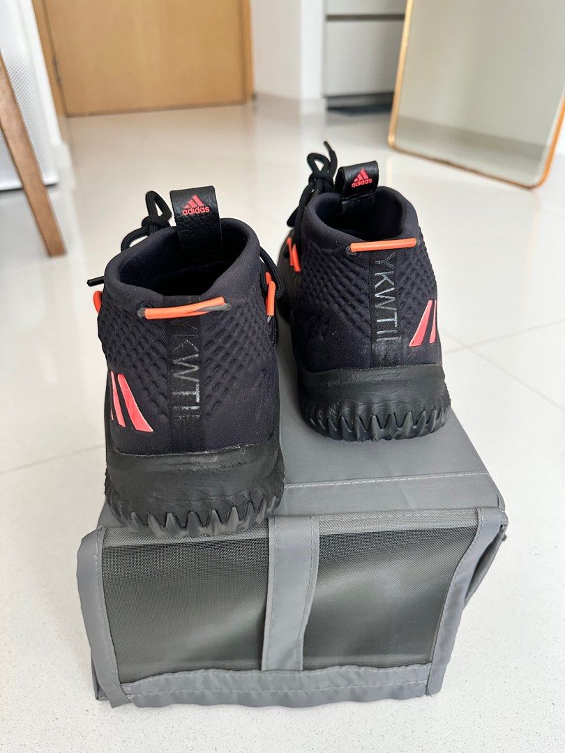 Dame 4 black deals orange
