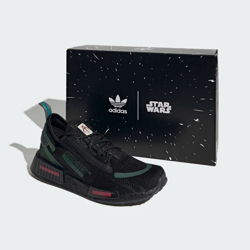 Adidas X Star Wars Nmd_R1 Spectoo Shoes - 'Boba Fett', Men'S Fashion,  Footwear, Sneakers On Carousell
