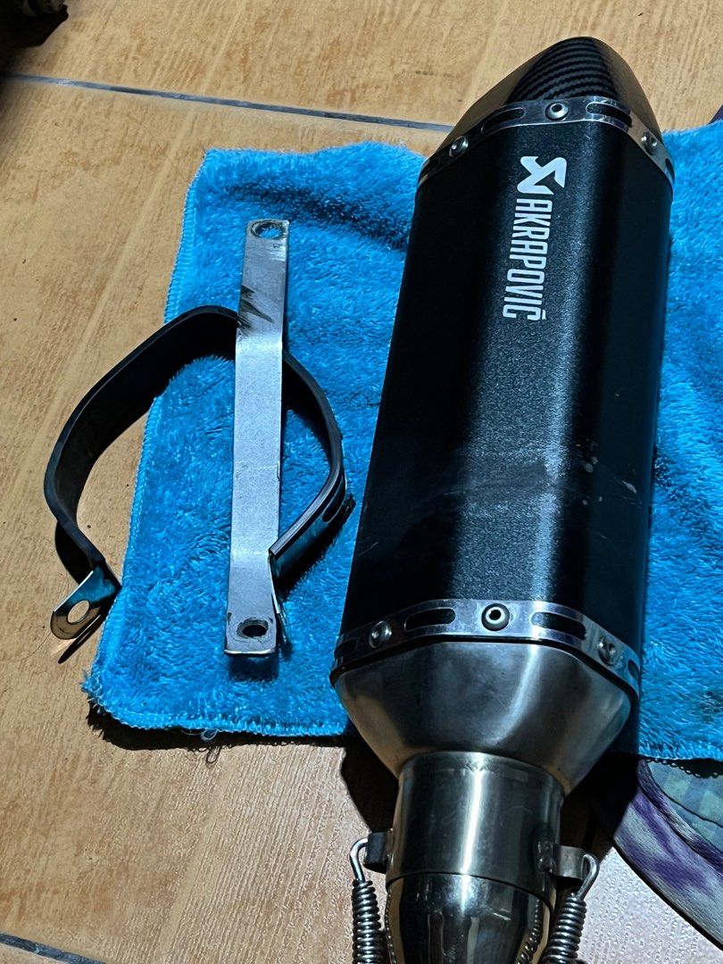 Akrapovic pipe for mio i 125 on sale