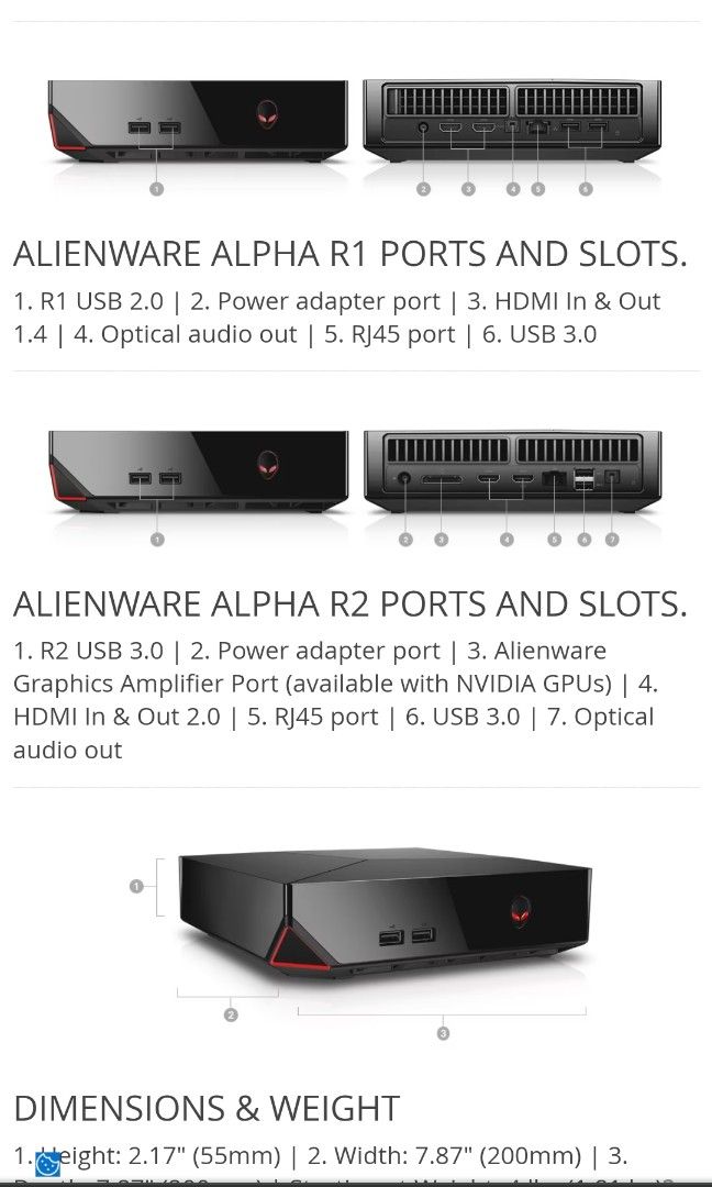 Alienware alpha ssd online