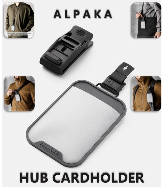 Jual Alpaka HUB Cardholder Male Part Name Tag ID Card | Indonesia