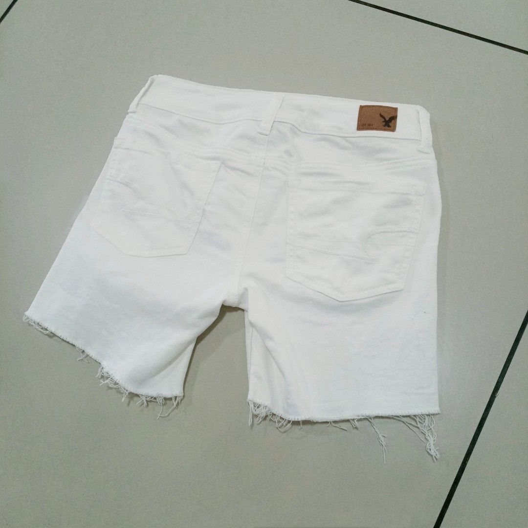 American Eagle Outfitters Stretch Denim Shorts Women s Fashion